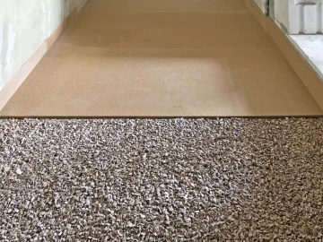 Ausgleichsschüttung CW2000 aus mineralisierten Holzspänen